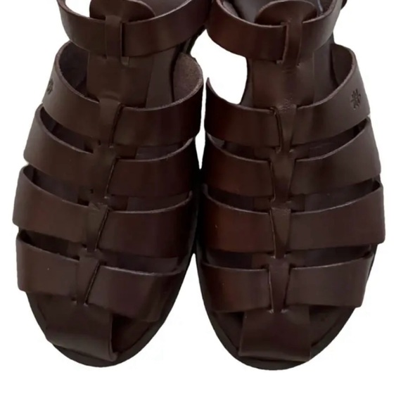 Dragon Leather Fisherman Sandals - Picture 6 of 8